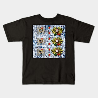 Portuguese folk art Kids T-Shirt